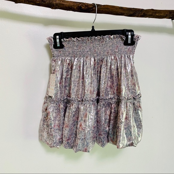Free People In A Bubble Mini Skirt. NWT - Picture 5 of 8